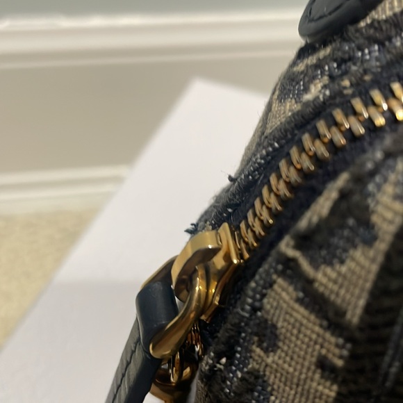 Christian Dior oblique Caro d-Cosy mini bag top handle - Picture 9 of 10